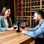 **

"A heartwarming scene of a family, including a mother, father, and their child, participating in a wine tasting session. They are indoors, surrounded by wine bottles and tasting glasses on a wooden table. The parents are smiling, engaged in conversation, while the child looks on with interest. Everyone is fully clothed in modest, smart casual attire. The setting is a bright, comfortable wine cellar or tasting room. Safe for work, appropriate content, family-friendly. Perfect anatomy, correct proportions, natural pose, well-formed hands, proper finger count, natural body proportions, professional photography, high quality."

**