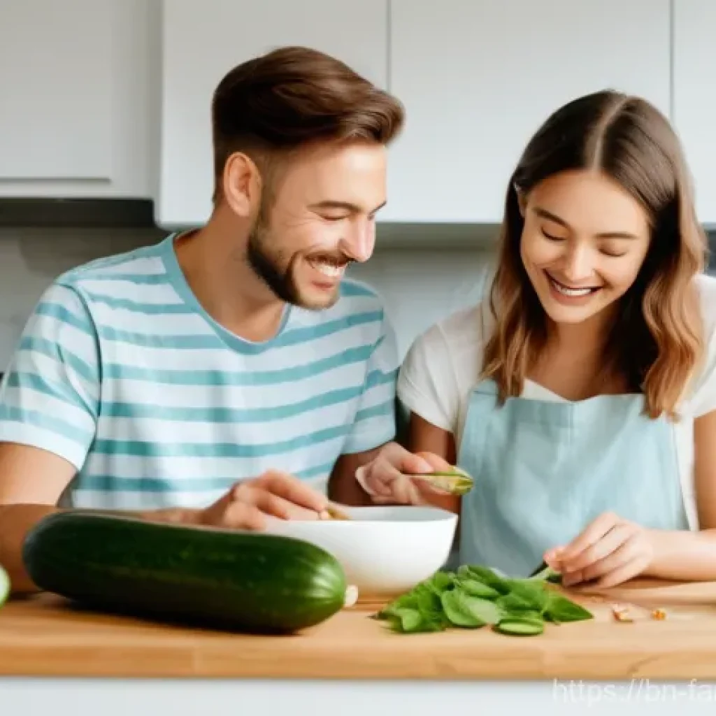 부모님과 함께하는 DIY 천연 화장품 만들기 - A cheerful family (mother, father, and a teenage daughter, all modestly dressed in comfortable home ...
