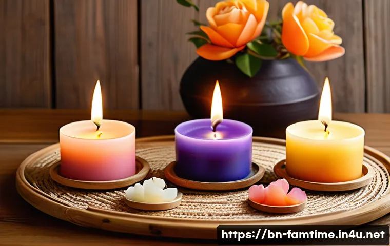 온 가족이 함께하는 DIY 캔들 만들기 관련 이미지 2